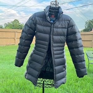 Columbia Women's Charcoal Puffer Coat excellent condition